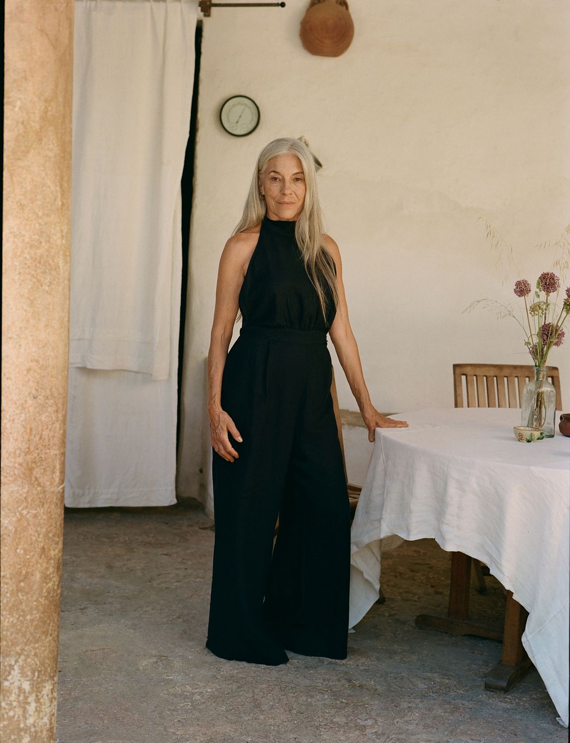 Ark-Sofia Halterneck Jumpsuit, Color: black, Size: S