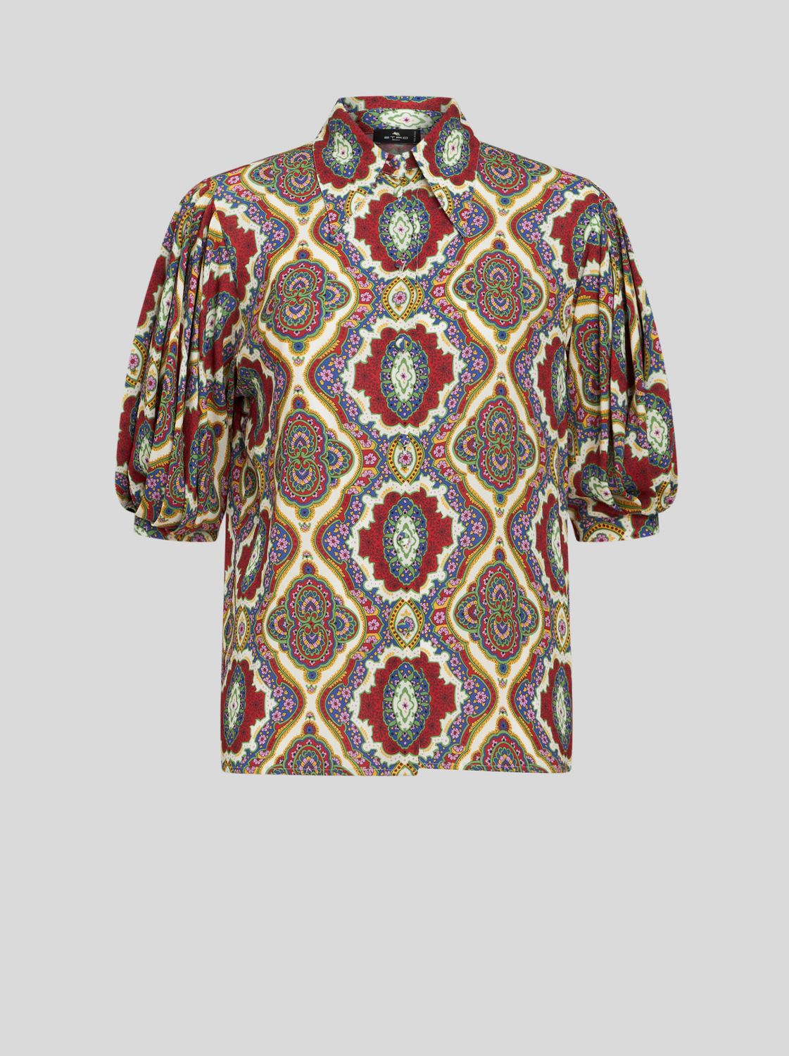 Etro-Blouse Geometric Print, Color: ecru/multi, Size: 42