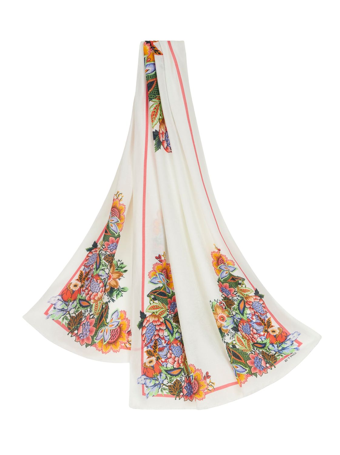 Etro-Orfeo Scarf, Color: ecru/multi