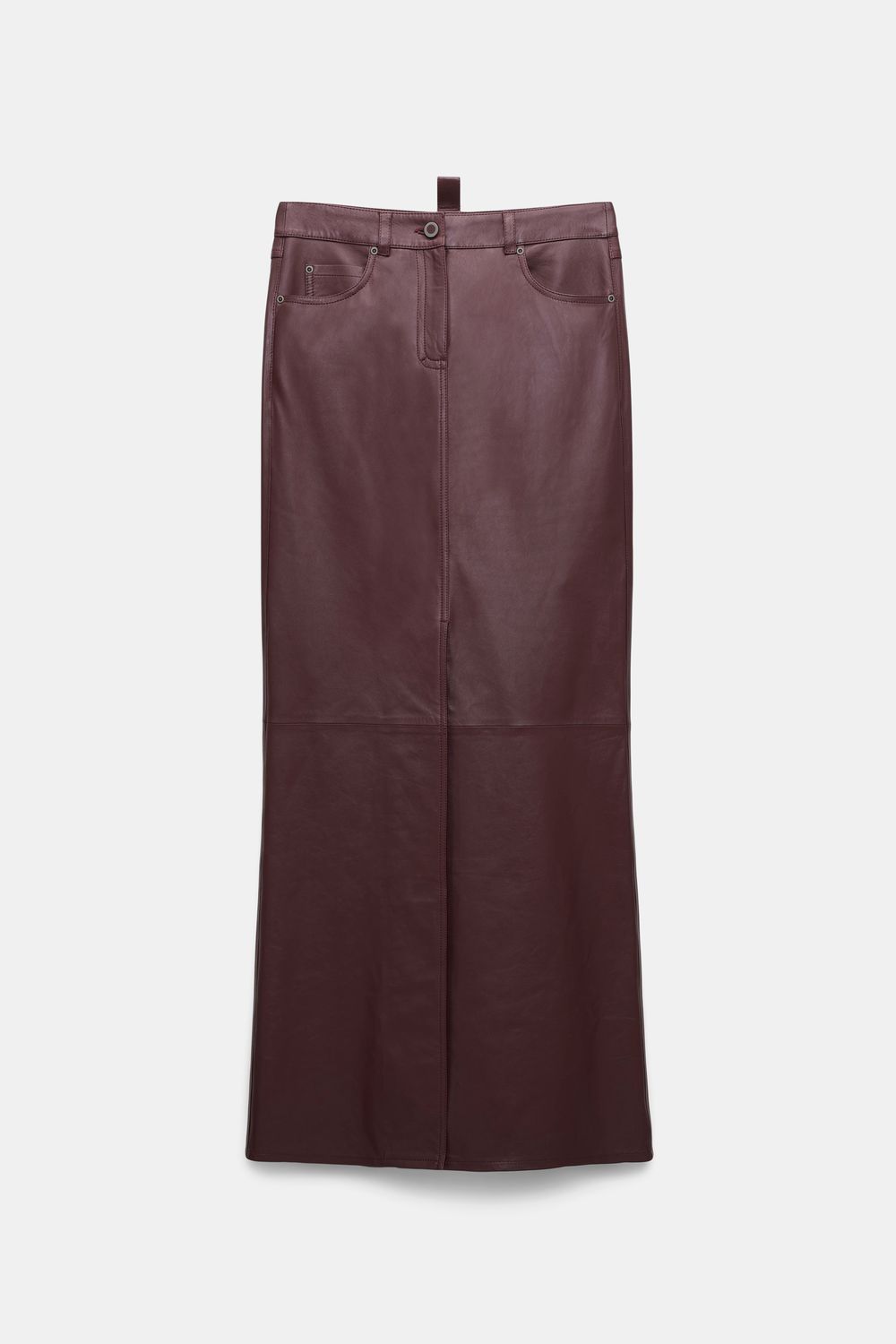 Schu-Sleek Statement Skirt, Size: 3, Color: bordeaux