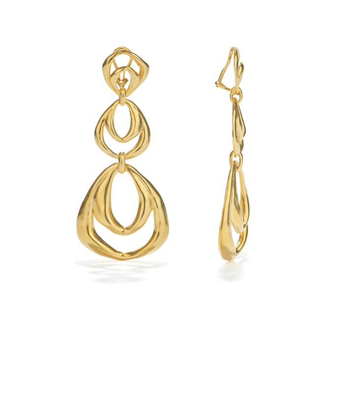 Goos-Spirale Earrings 3 Links