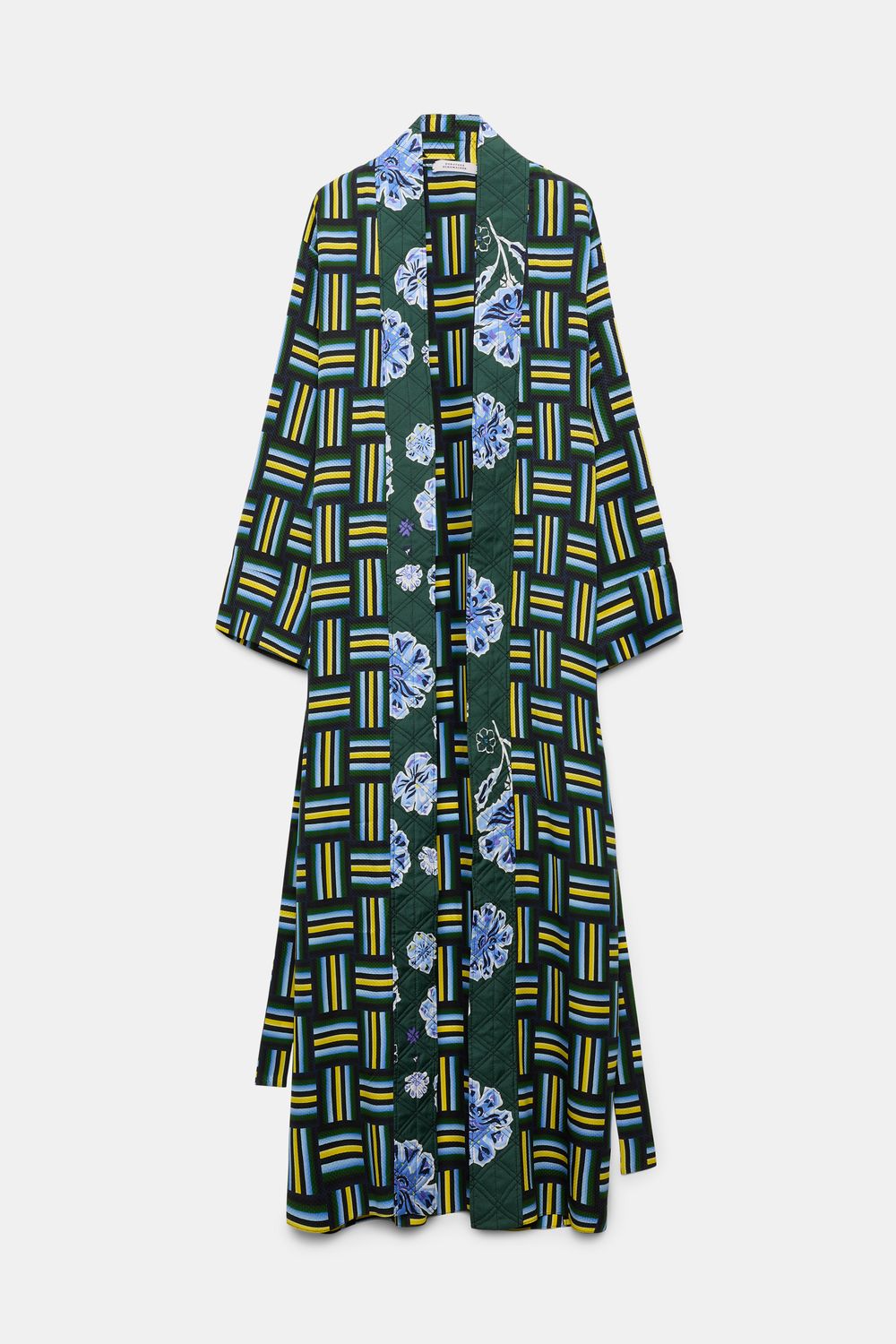 Schu-Graphic Patch Coat, Size: 1, Color: weave mix blue-green