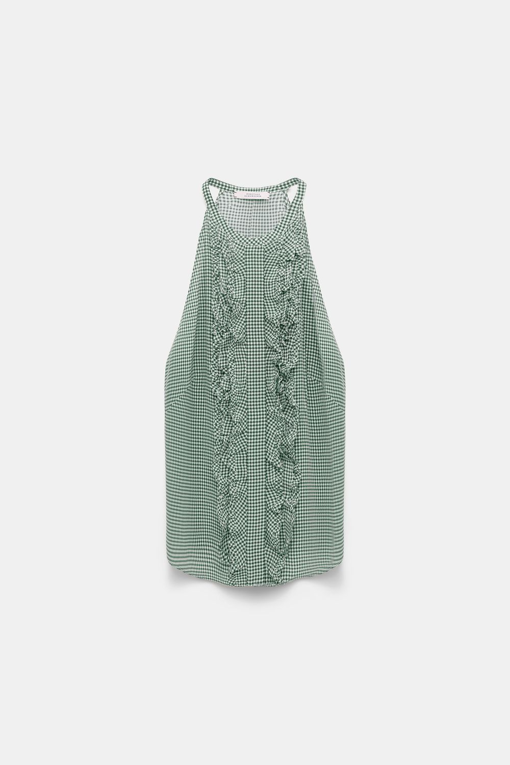Schu-Vichy Love Top green vichy 1
