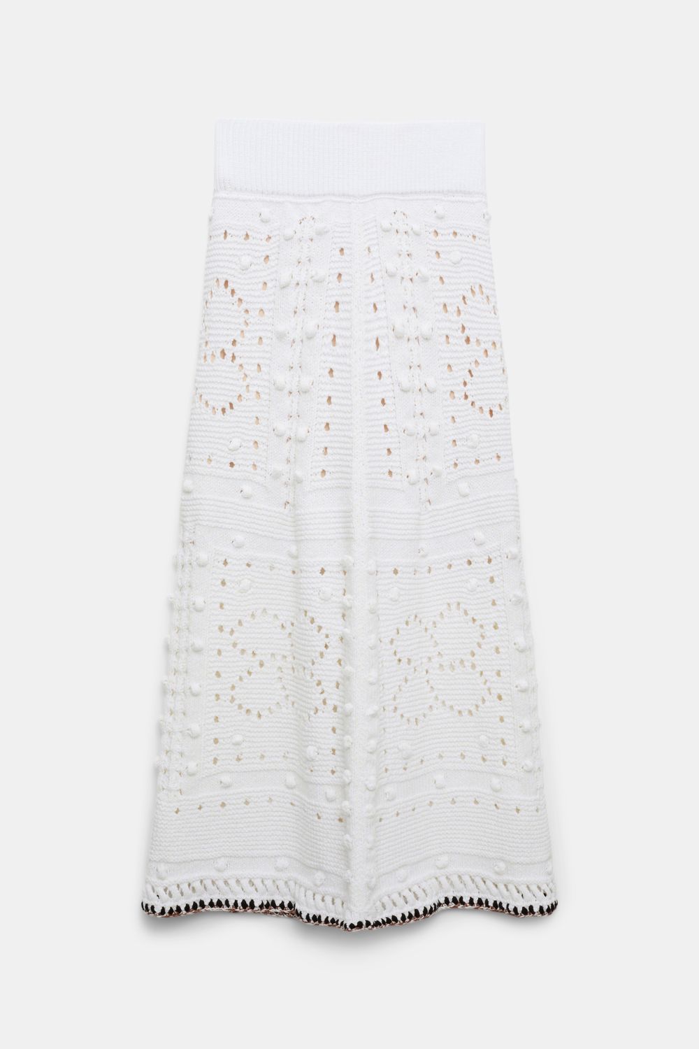 Schu-Bohemian Mood Skirt, Size: 1, Color: pure white