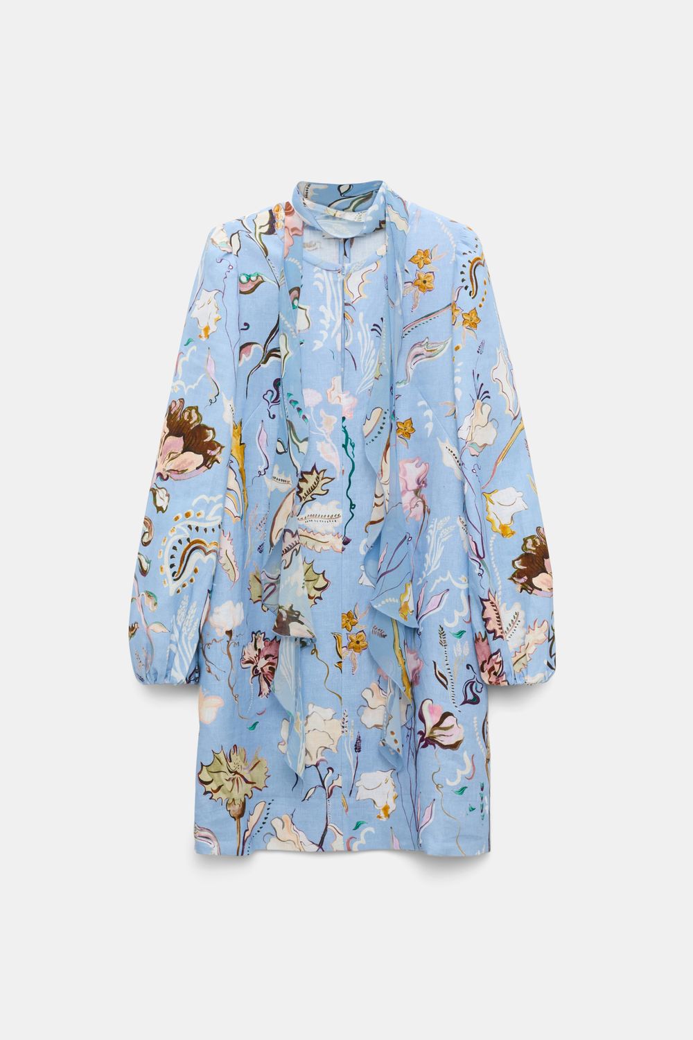 Schu-Flower Power Dress, Size: 1, Color: wicked flower blue