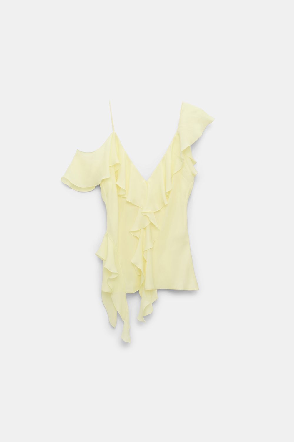 Schu-Sheer Twist Top, Size: 1, Color: light lemon