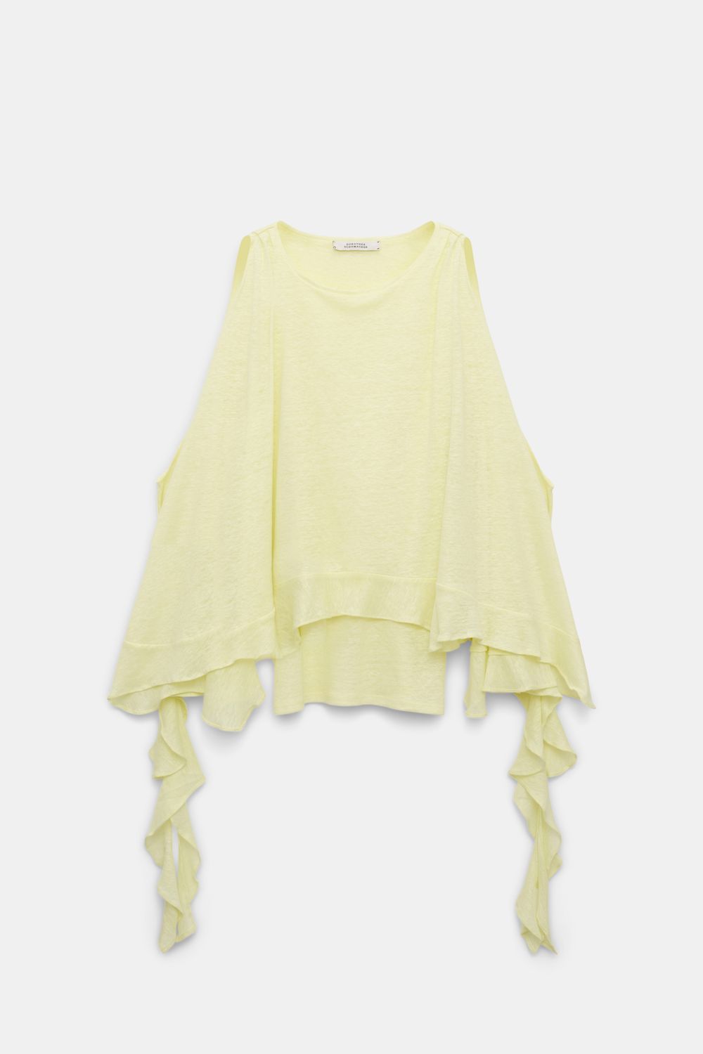 Schu-Natural Ease Top, Size: 0, Color: light lemon