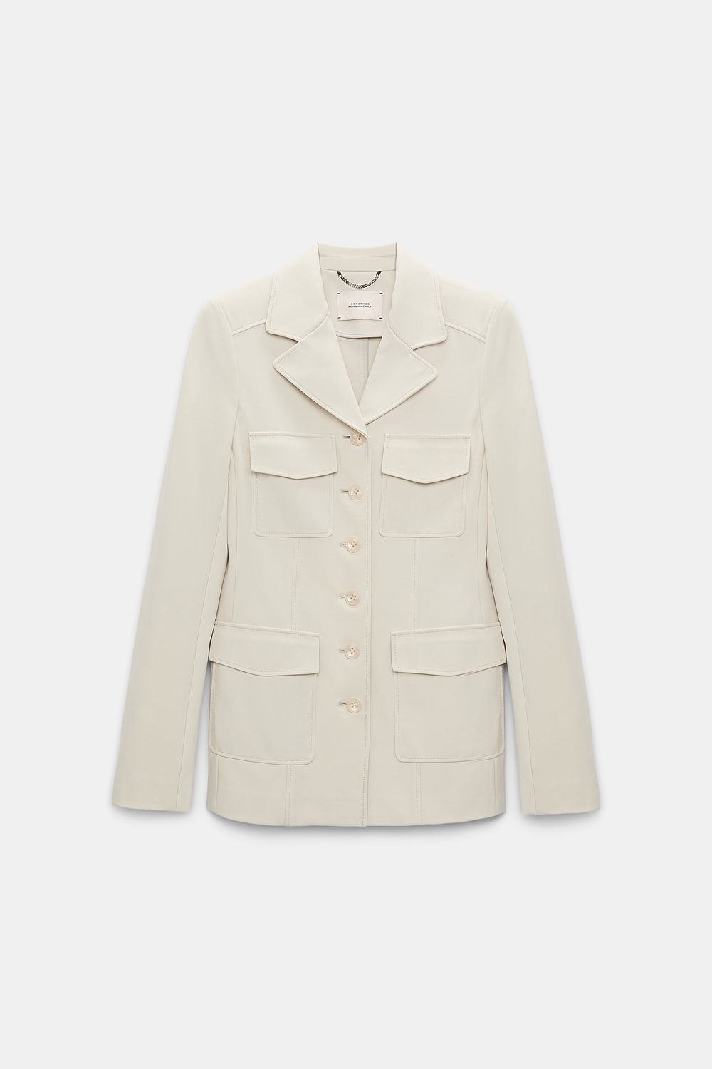 Schu-Emotional Essence Jacket, Size: 2, Color: shadow white