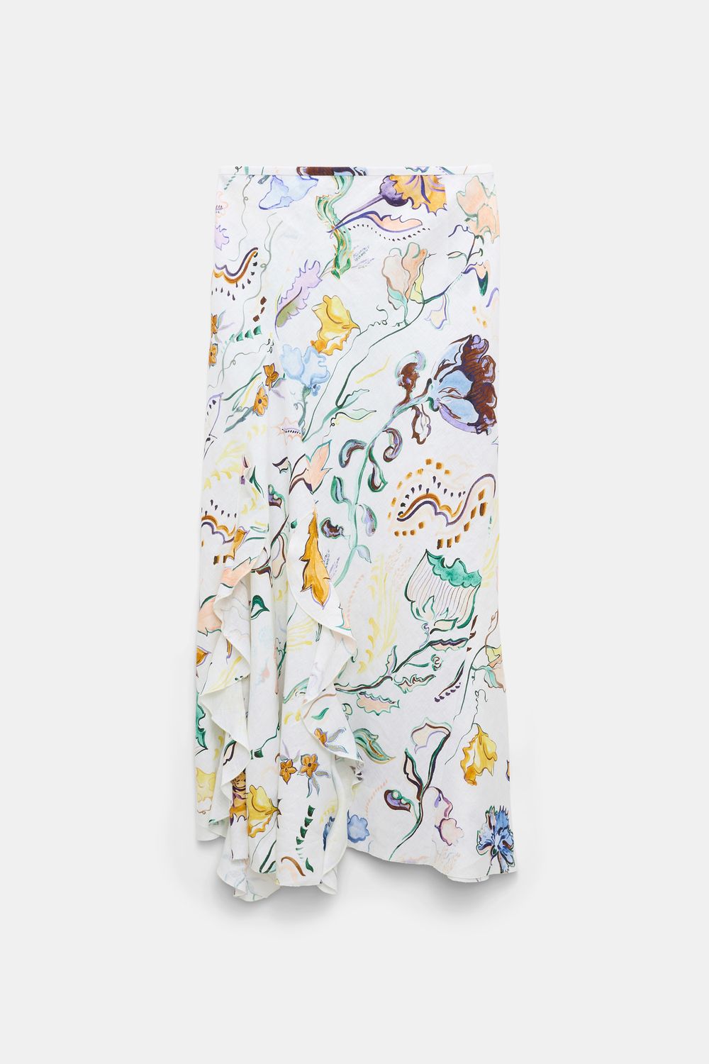 Schu-Floral Power Skirt, Color: wicked flower print, Size: 1