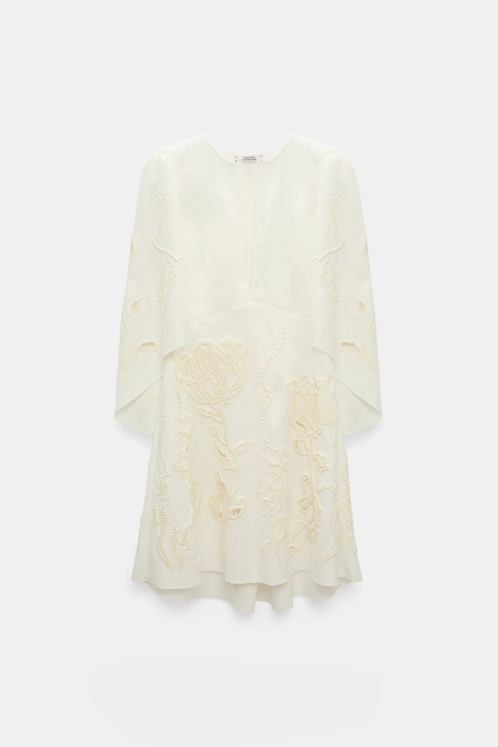 Dorothee Schumacher Embroidered Beauty Dress, Color: camellia white, Size: 2