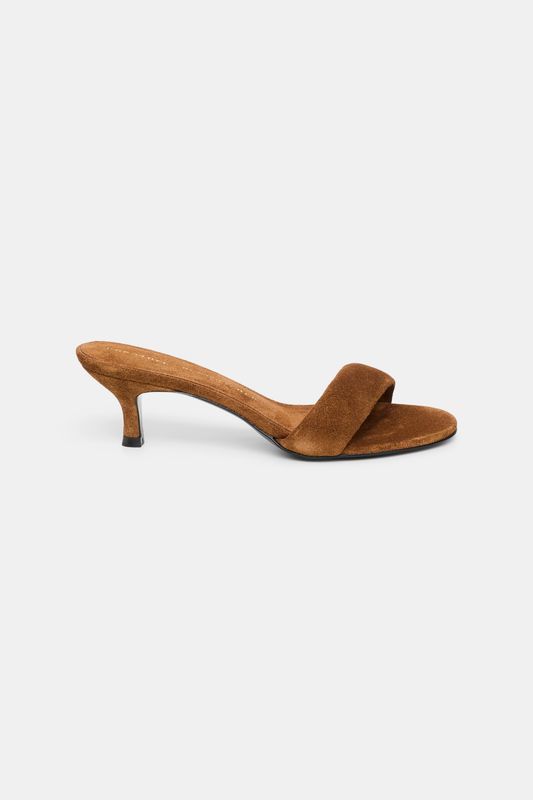 Schu-Suede Sensation Kitten Heel Sandal