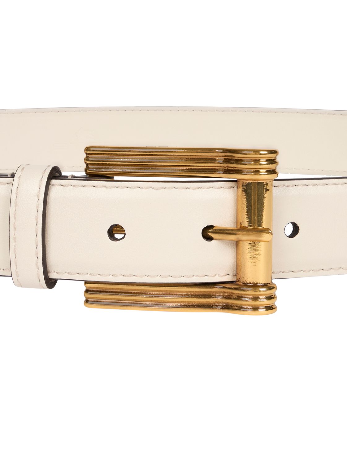 Etro-Belt Leather, Size: 85, Color: cream