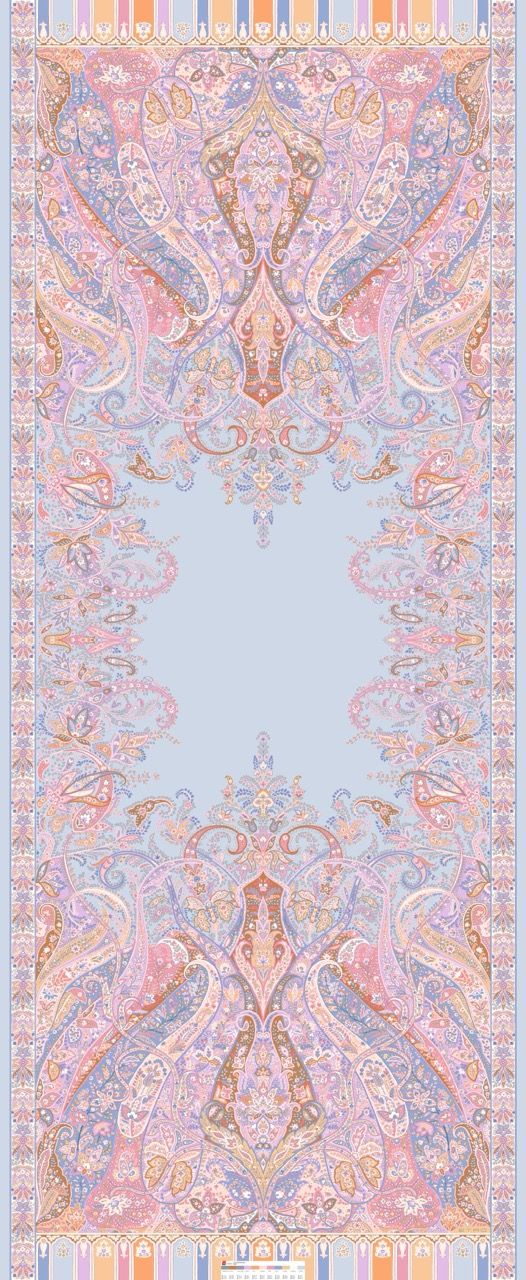 Etro-Boheme Scarf, Color: white