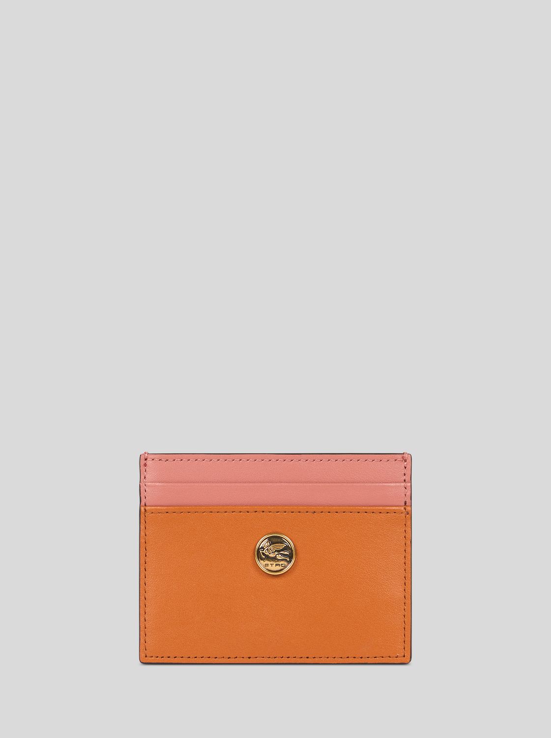 Etro-Card Holder, Color: orange