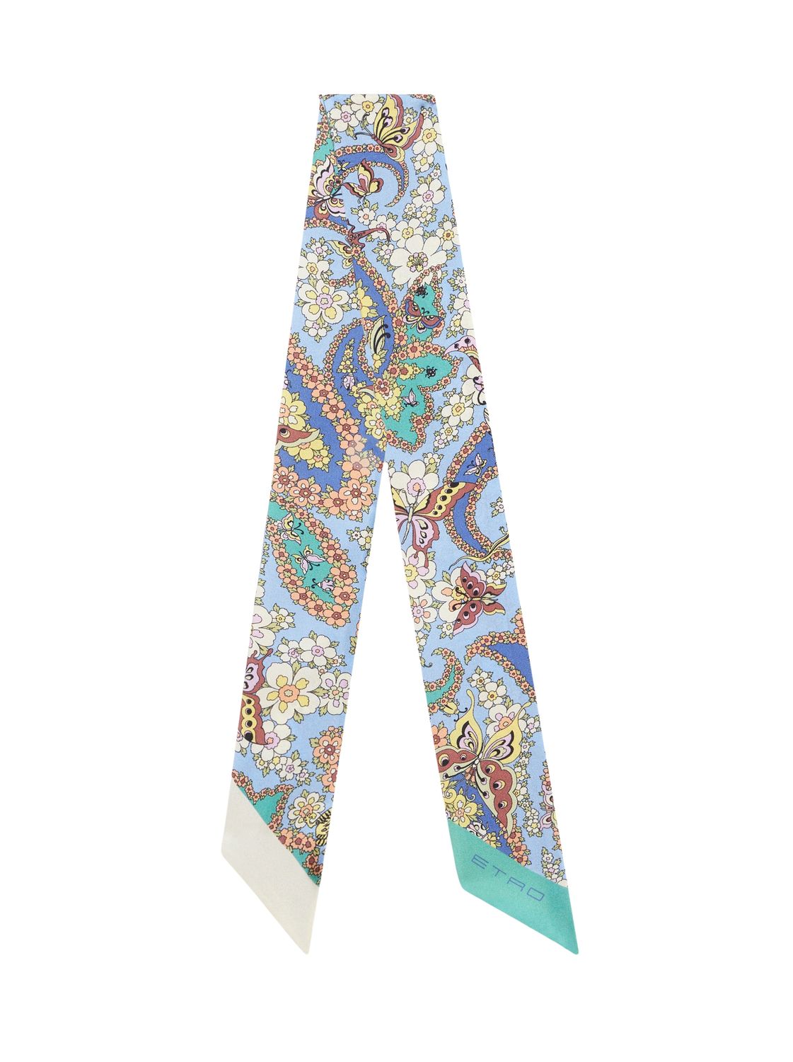 Etro-Paislina Scarf, Size: OS, Color: blue