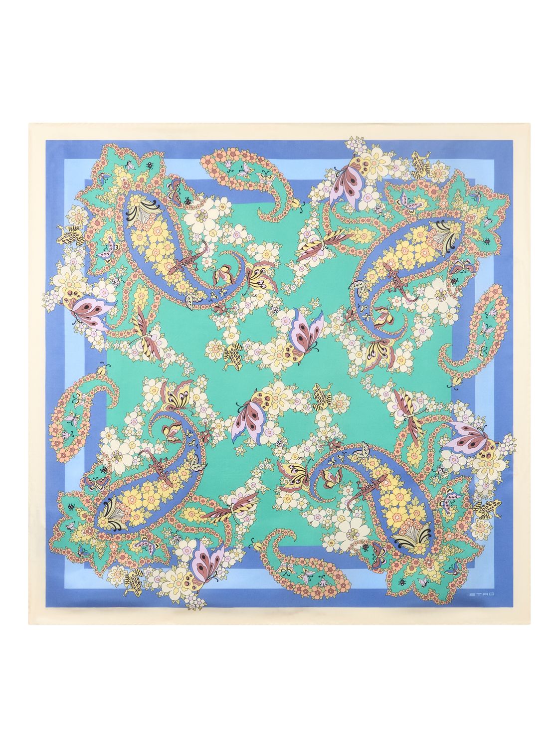 Etro-Norma Scarf, Color: blue