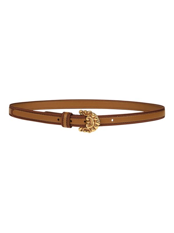 Etro-Thin Leather Belt