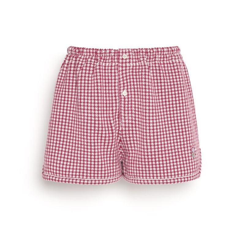 Bar-Checkered Shirt &amp; Short