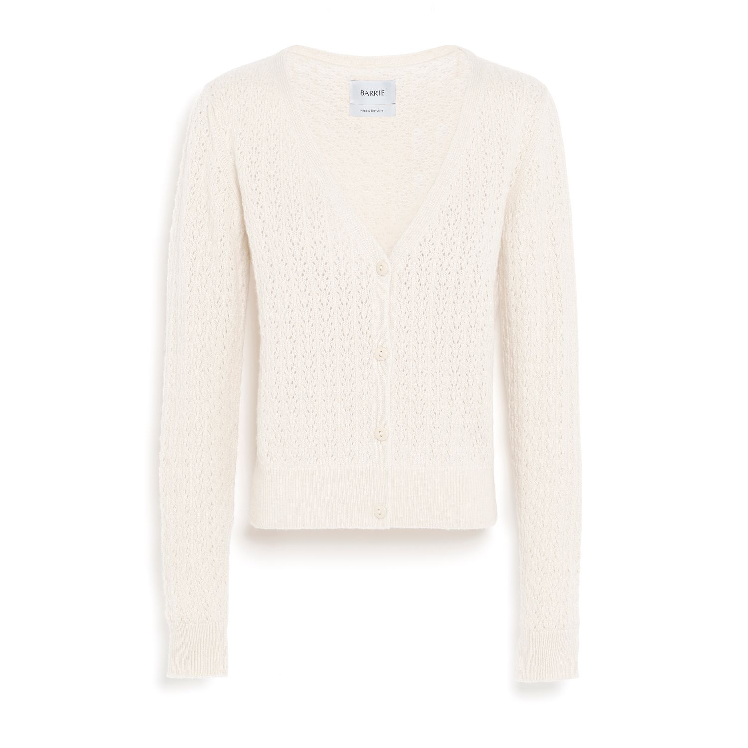 Bar-Top Sleeveless &amp; Cardigan Twinset, Size: M, Color: ice white/niveous