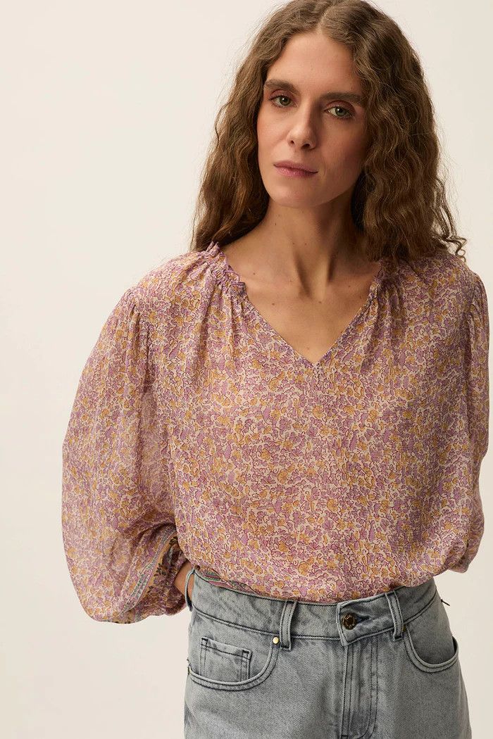 Des Petits Hauts Sonali Blouse, Size: 0, Color: alysse