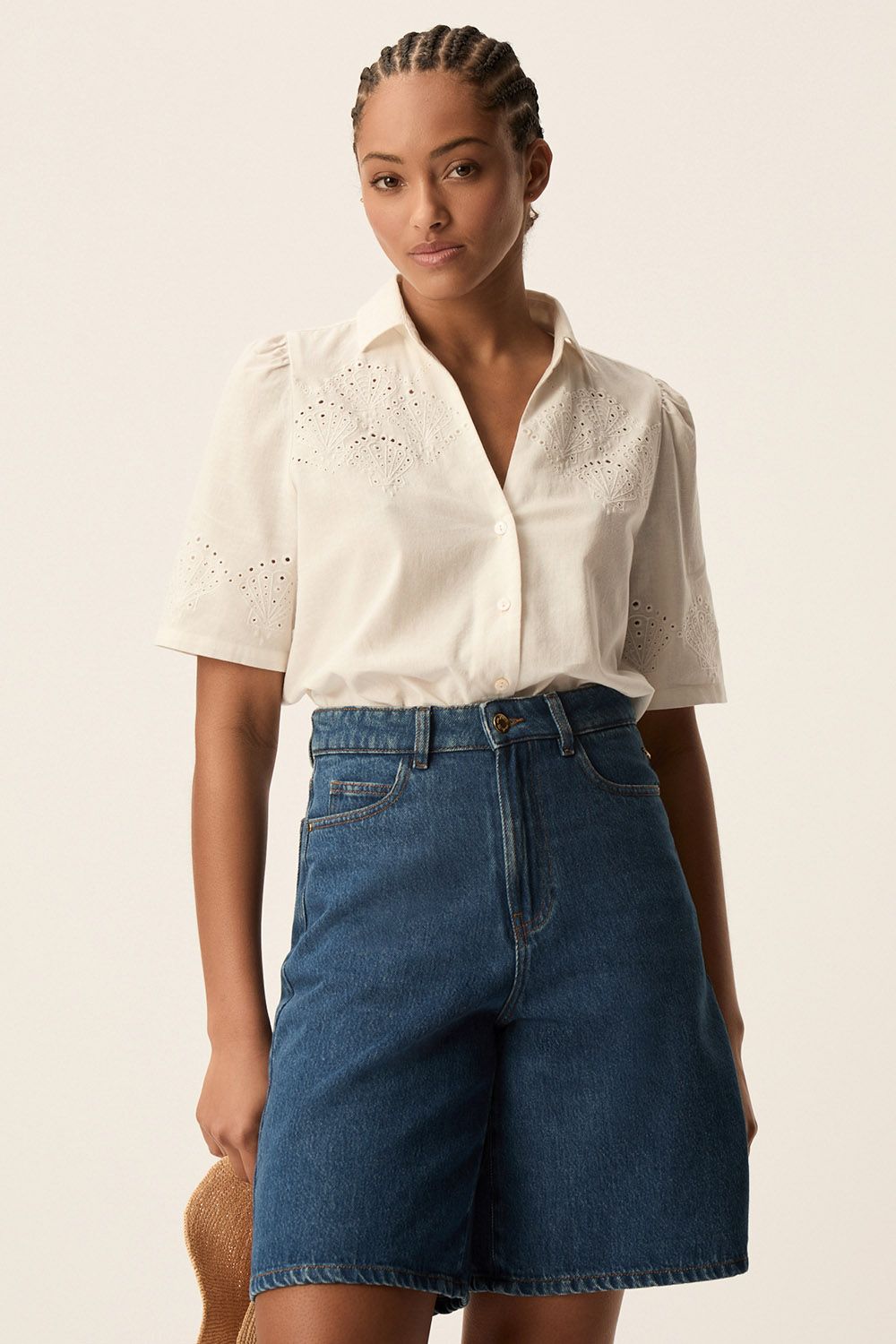 Dph-Tamino Blouse, Size: 0, Color: ecru