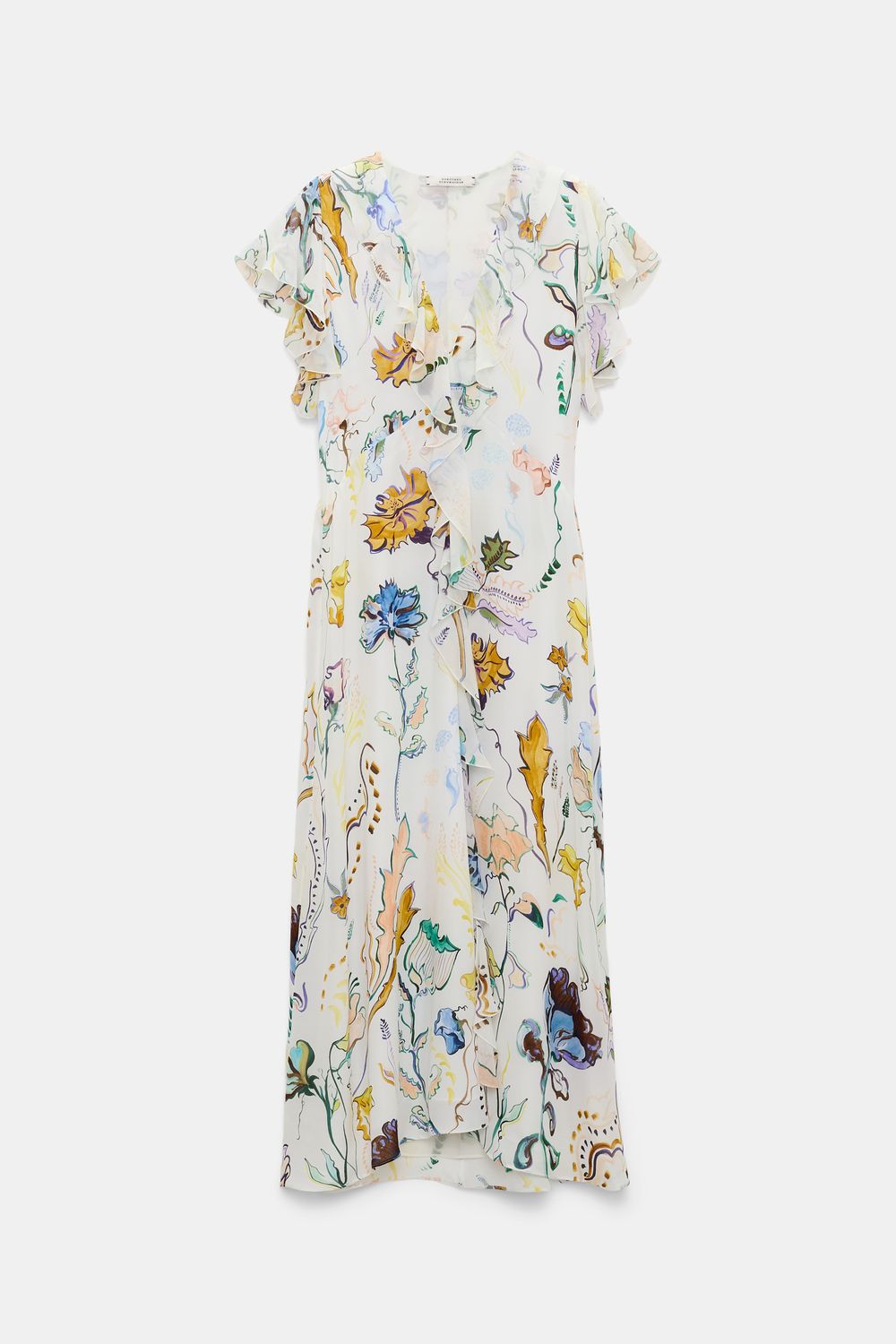 Schu-Floral Twist Dress, Size: 1, Color: wicked flower print