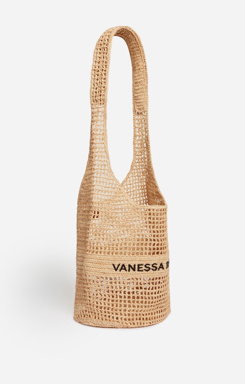 VanB-Hobo Logo Bag, Color: sand/black