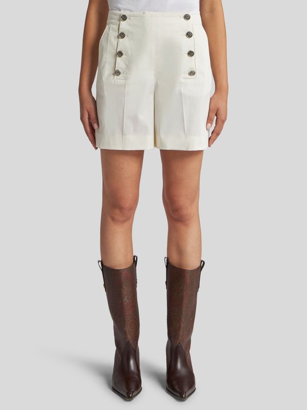 Etro-Shorts with Buttons