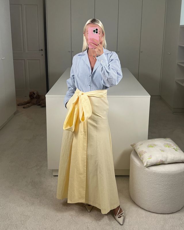Bern-Dress Clarence Seersucker