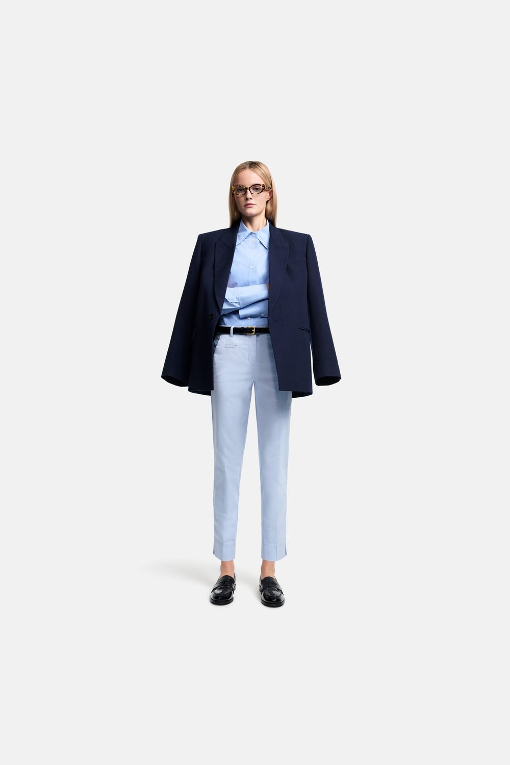 Cam-Stella Cropped Pants, Size: 32, Color: heaven