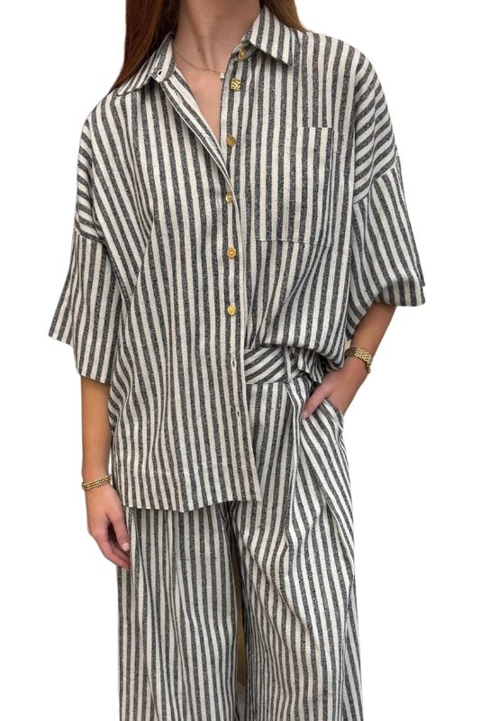 Fran-Zaoua Shirt &amp; Maia Skirt Suit