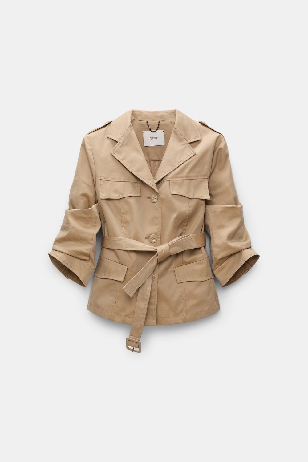 Schu-Luxury Layer Jacket, Size: 1, Color: trench