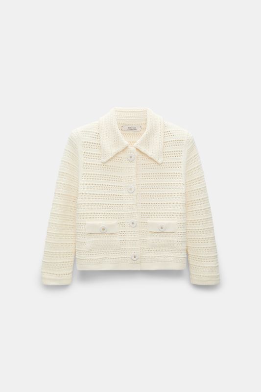 Schu-Precise Pointelle Jacket