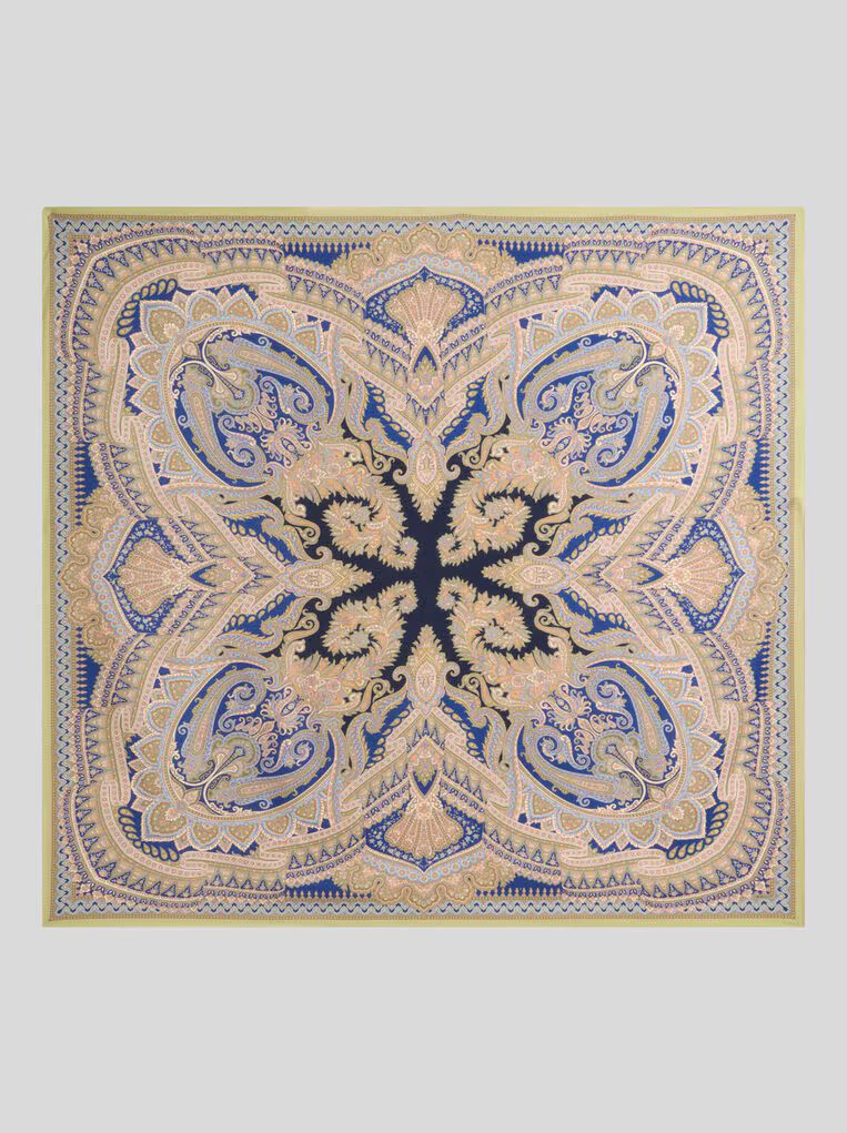 Etro-Aida Shawl 140x140, Color: multi/blue