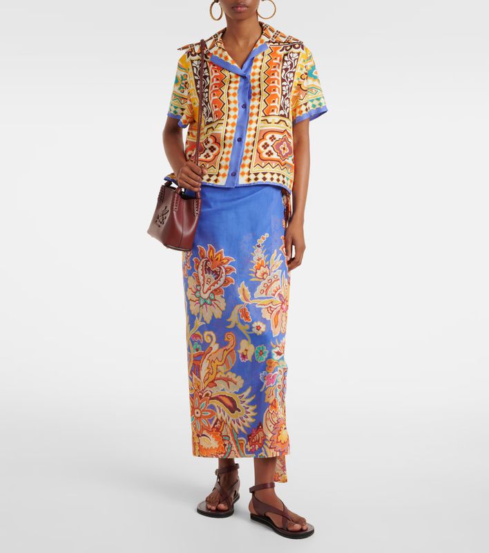 Etro-Beach Skirt Cover-Up