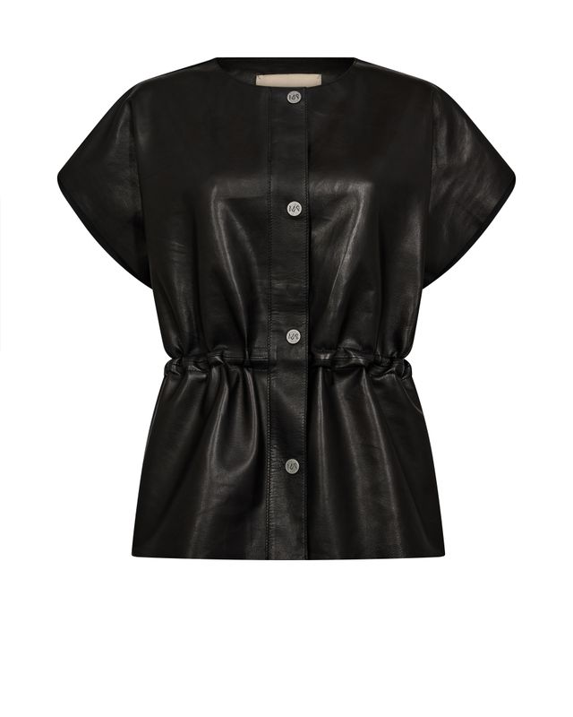 Mosh-Aylin Leather Waistcoat