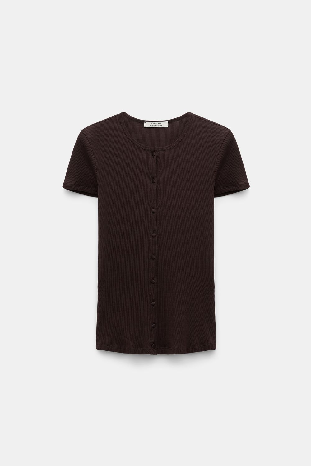 Schu-Pure Sleekness Shirt, Size: 2, Color: chocolate