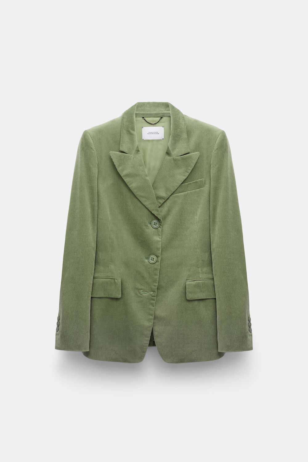 Schu-Twisted Structure Jacket, Size: 2, Color: mistletoe