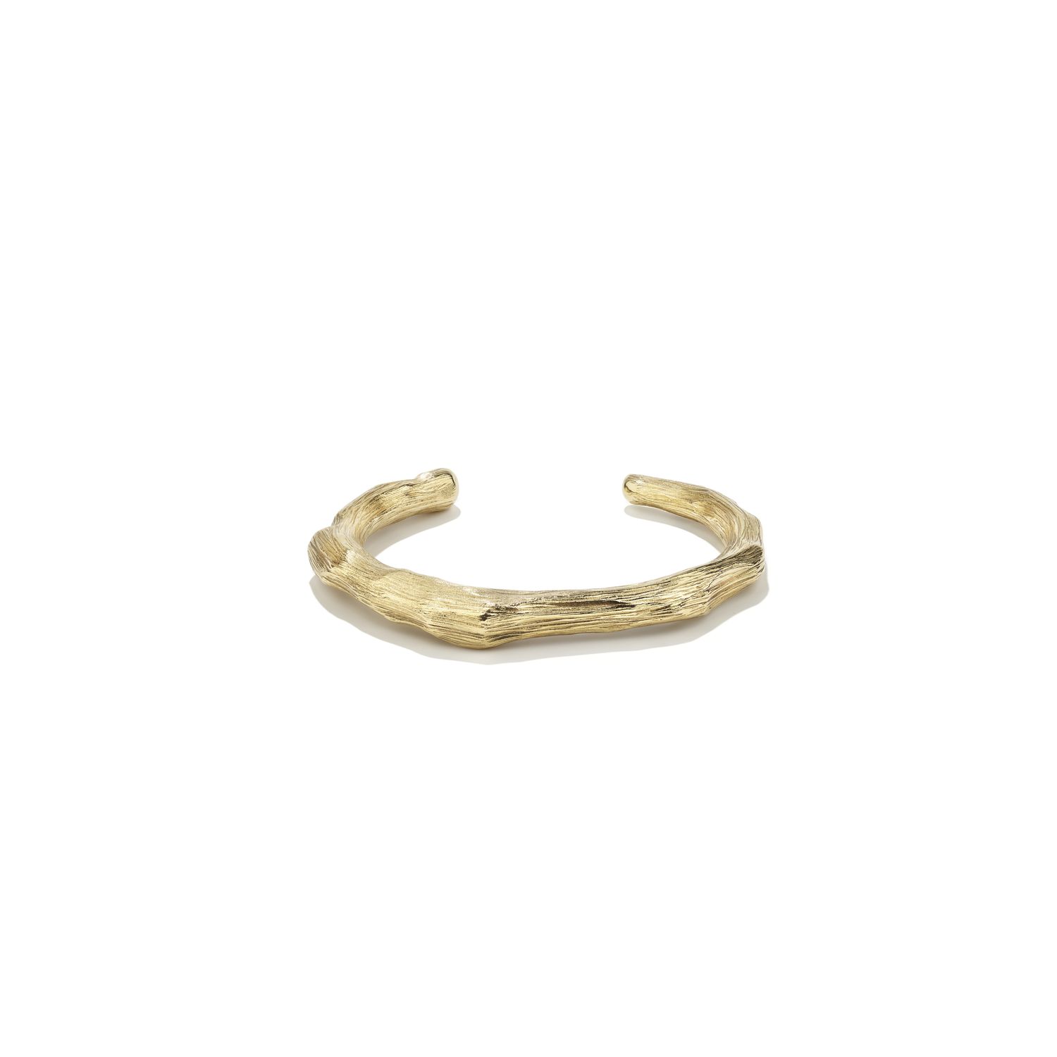 Goos-Balade Branch Bangle, Color: yellow gold, Size: M