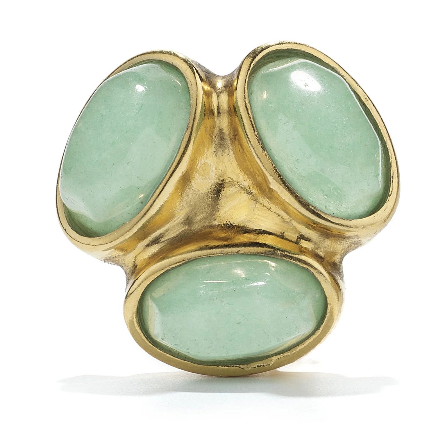Goos-Bosphore Stud Earrings, Color: aventurine, Size: OS