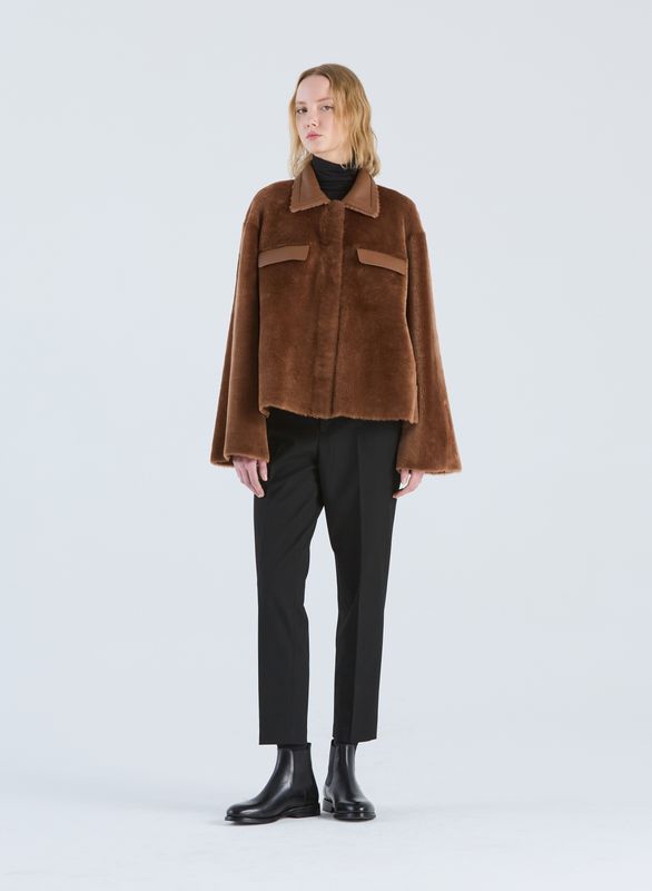 Desa-Reversible Shearling Coat