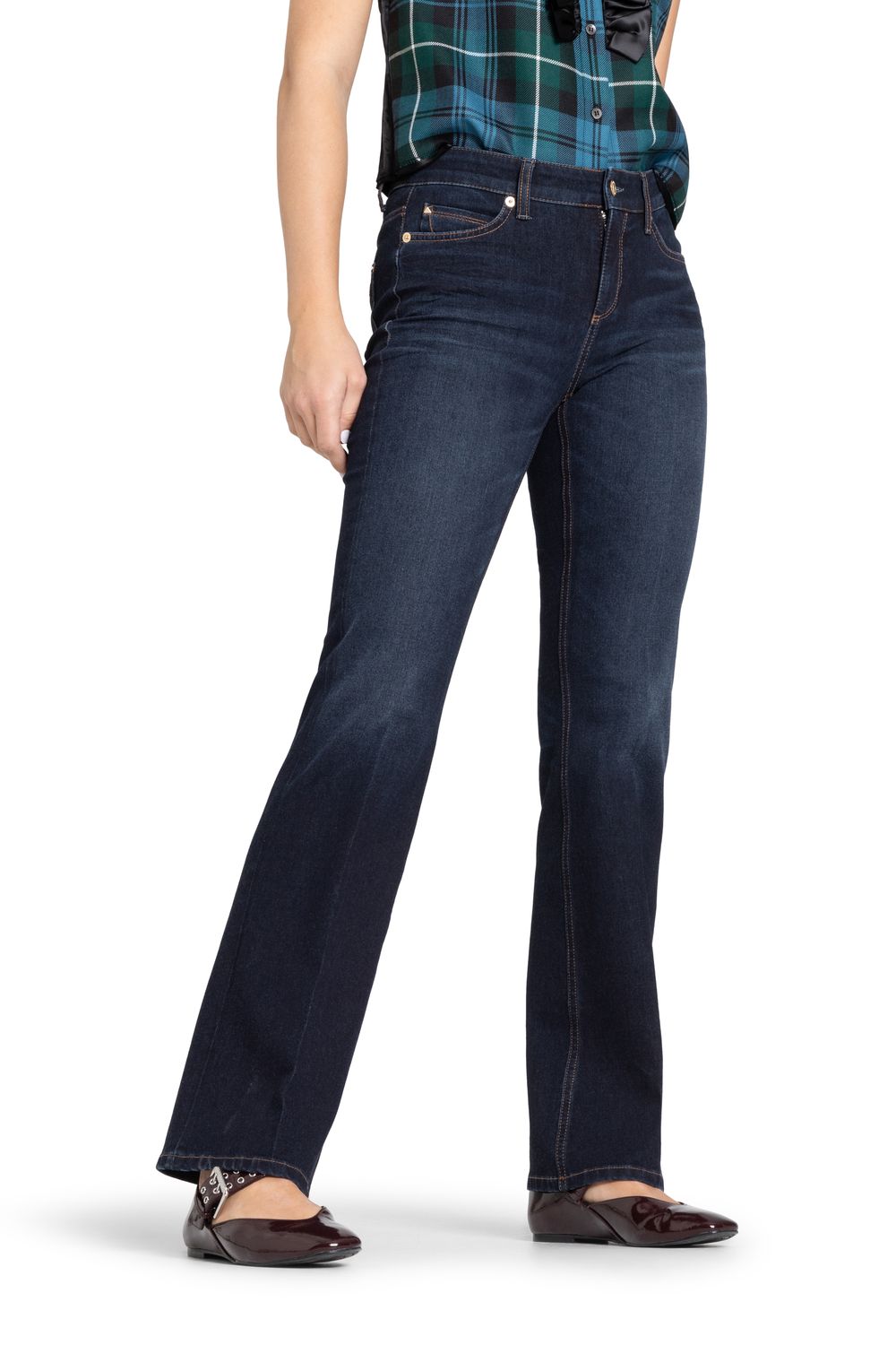 Cam-Paris Flared Jeans, Color: deep ocean used, Size: 32