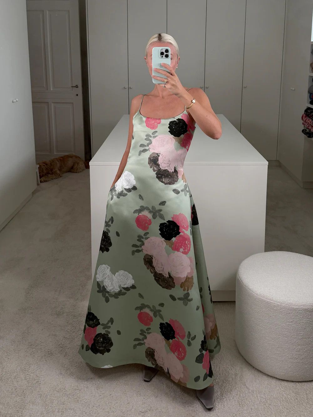 Bern-Nicole Dress, Color: auscot rose pink/black, Size: 38