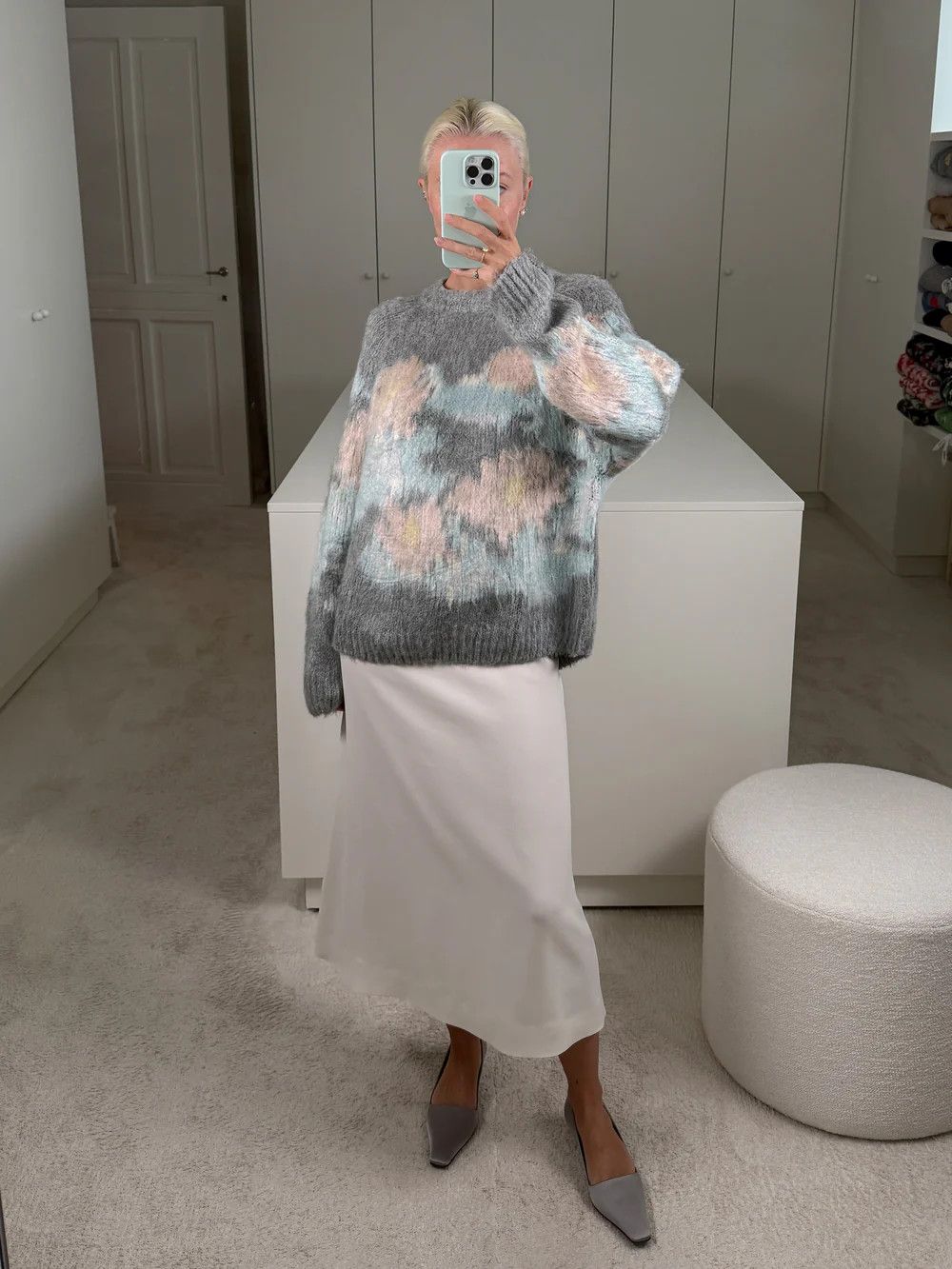 Bern-Willy Pull, Color: brushed silk waterlily, Size: XS