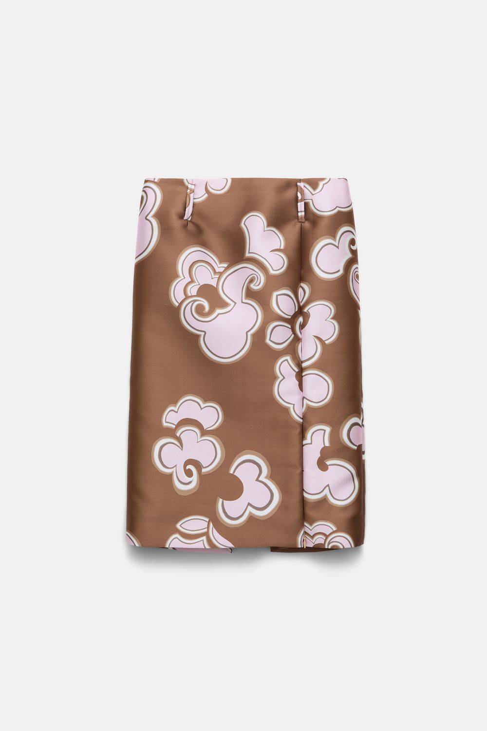 Schu-Floral Statement Skirt, Color: caramello rose, Size: 2