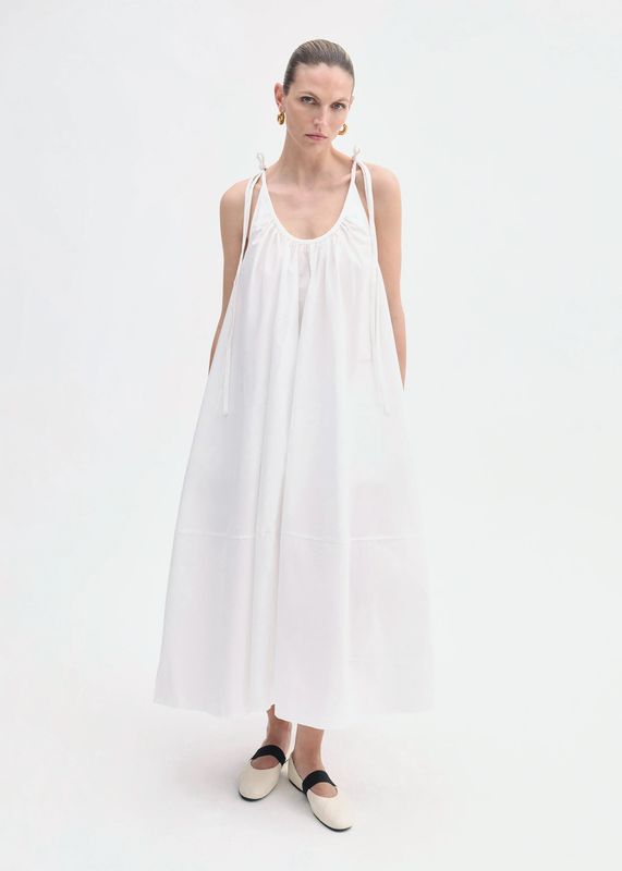 CO-Gathered Maxi Dress