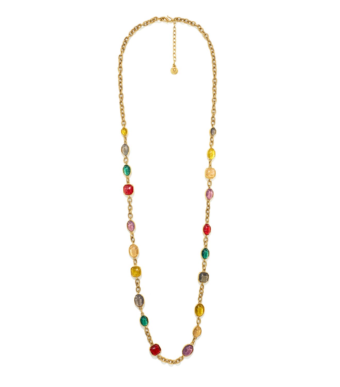 Goos-Cabochons Rainbow Necklace, Color: rainbow