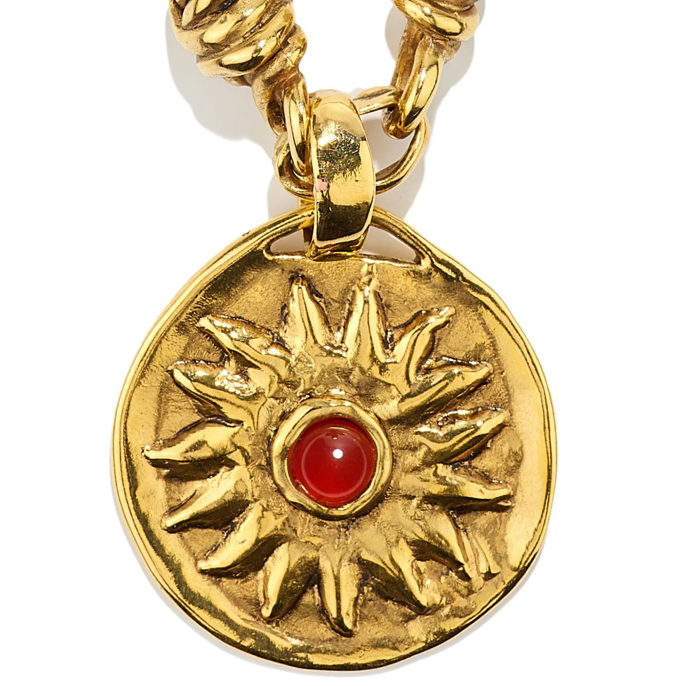 Goos-Astro Talisman Necklace, Color: sun, Size: OS