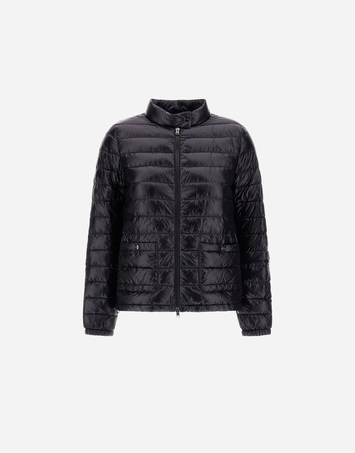 Her-Zip Jacket Ultralight Patch Pocket, Color: black, Size: 42