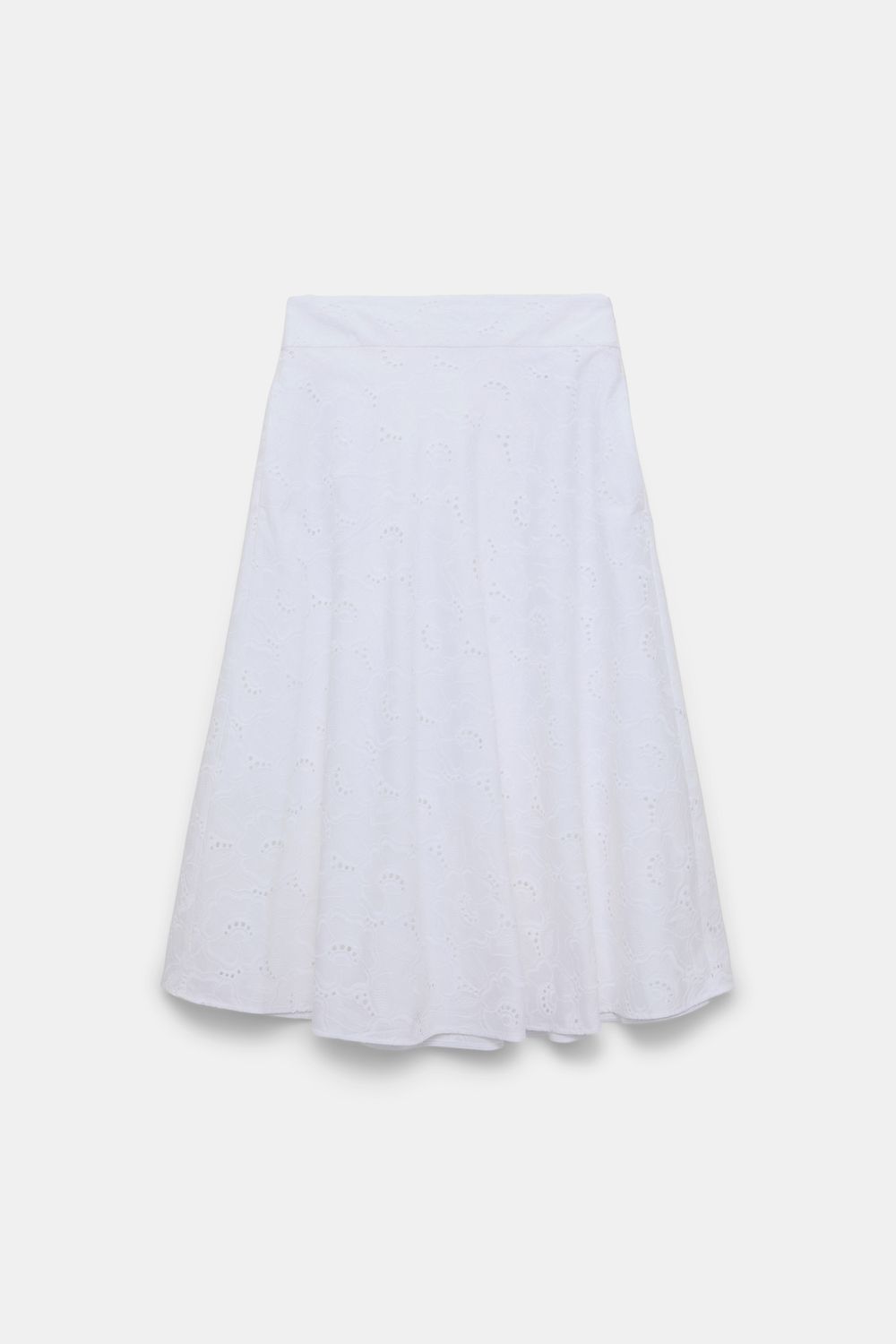 Schu-Summer Blossom Skirt, Color: pure white, Size: 3